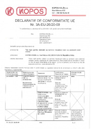 Declaratie de conformitate