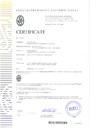 Certificate ESČ