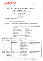 Conformity declaration Conformity declaration