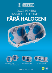 Doze pentru instalații electrice fără halogeni