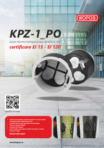 KPZ-1_PO Doza pentru instalații rezistenta la foc