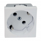 QS 45X45 HB - zásuvkový modul QUADRO s ochrannými kontakty (schuko) QS 45X45 HB - zásuvkový modul QUADRO s ochrannými kontakty (schuko)