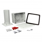 KUZ-VI KB - krabice univerzální do zateplení s tubusem a víkem KUZ-VI KB - krabice univerzální do zateplení s tubusem a víkem