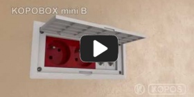 Embedded thumbnail for Instrucțiuni de instalare doza multifuncțională de cabluri KOPOBOX mini B